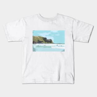 Blue Breaks Kids T-Shirt